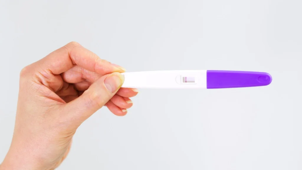 تأخر الحمل - اختبار حمل سلبي